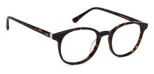 Tortoise Round Full Rim Unisex Eyeglasses by Vincent Chase Online-136237