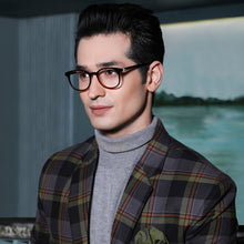 Load image into Gallery viewer, Black Round Full Rim Unisex Eyeglasses by Vincent Chase Online-128553