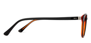 Black Round Full Rim Unisex Eyeglasses by Vincent Chase Online-128553