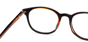 Black Round Full Rim Unisex Eyeglasses by Vincent Chase Online-128553