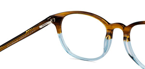 Brown Round Full Rim Unisex Eyeglasses by Vincent Chase-147856