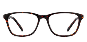 Tortoise Rectangle Full Rim Unisex Eyeglasses by Vincent Chase Computer Glasses-142724