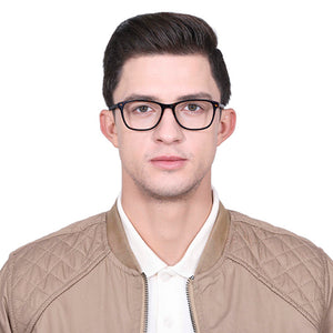 Tortoise Rectangle Full Rim Unisex Eyeglasses by Vincent Chase Computer Glasses-142724