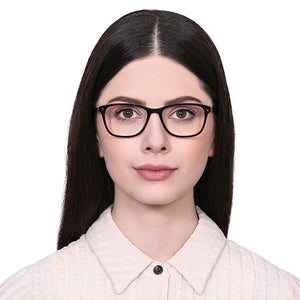 Tortoise Rectangle Full Rim Unisex Eyeglasses by Vincent Chase Computer Glasses-142724