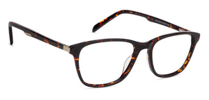 Tortoise Rectangle Full Rim Unisex Eyeglasses by Vincent Chase Computer Glasses-142724