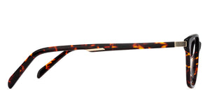 Tortoise Rectangle Full Rim Unisex Eyeglasses by Vincent Chase Computer Glasses-142724