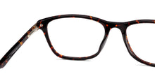 Load image into Gallery viewer, Tortoise Rectangle Full Rim Unisex Eyeglasses by Vincent Chase Computer Glasses-142724