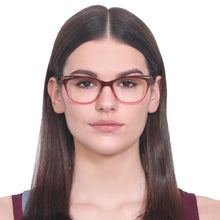 Load image into Gallery viewer, Brown Cat Eye Full Rim Women Eyeglasses by Vincent Chase Online-128566