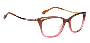 Brown Cat Eye Full Rim Women Eyeglasses by Vincent Chase Online-128566