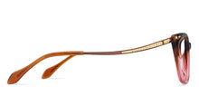Load image into Gallery viewer, Brown Cat Eye Full Rim Women Eyeglasses by Vincent Chase Online-128566