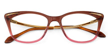 Load image into Gallery viewer, Brown Cat Eye Full Rim Women Eyeglasses by Vincent Chase Online-128566