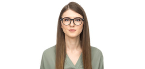 Black Round Full Rim Unisex Eyeglasses by Lenskart Air Online-128574