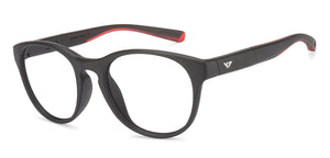 Black Round Full Rim Unisex Eyeglasses by Lenskart Air Online-128574