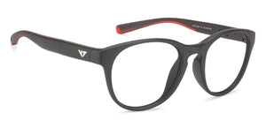 Black Round Full Rim Unisex Eyeglasses by Lenskart Air Online-128574