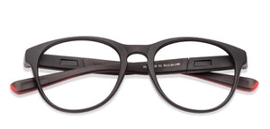 Black Round Full Rim Unisex Eyeglasses by Lenskart Air Online-128574
