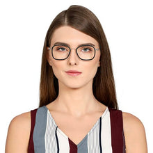 Load image into Gallery viewer, Black Rectangle Full Rim Unisex Eyeglasses by Lenskart Air Online-128604