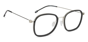 Black Rectangle Full Rim Unisex Eyeglasses by Lenskart Air Online-128604
