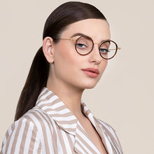 Load image into Gallery viewer, Brown Round Full Rim Unisex Eyeglasses by Lenskart Air Online-128609