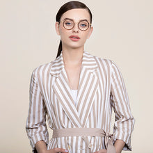 Load image into Gallery viewer, Brown Round Full Rim Unisex Eyeglasses by Lenskart Air Online-128609