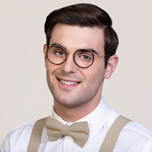 Brown Round Full Rim Unisex Eyeglasses by Lenskart Air Online-128609