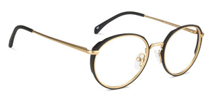 Black Round Full Rim Unisex Eyeglasses by Lenskart Air Online-128631