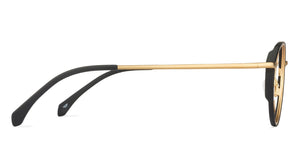 Black Round Full Rim Unisex Eyeglasses by Lenskart Air Online-128631