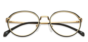 Black Round Full Rim Unisex Eyeglasses by Lenskart Air Online-128631