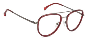 Yellow Aviator Full Rim Unisex Eyeglasses by Lenskart Air Online-128650