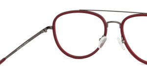 Yellow Aviator Full Rim Unisex Eyeglasses by Lenskart Air Online-128650