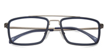 Load image into Gallery viewer, Grey Rectangle Full Rim Unisex Eyeglasses by Lenskart Air Online-128653