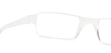 Load image into Gallery viewer, Transparent Rectangle Rimless Unisex Eyeglasses by LENSKART BLU READERS-128939