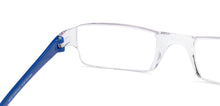 Load image into Gallery viewer, Blue Rectangle Rimless Unisex Eyeglasses by LENSKART BLU READERS-128943