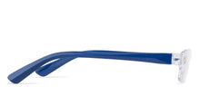 Load image into Gallery viewer, Blue Rectangle Rimless Unisex Eyeglasses by LENSKART BLU READERS-128946