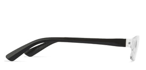 Black Rectangle Rimless Unisex Eyeglasses by LENSKART BLU READERS-128950