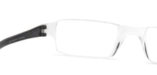 Load image into Gallery viewer, Black Rectangle Rimless Unisex Eyeglasses by LENSKART BLU READERS-128950