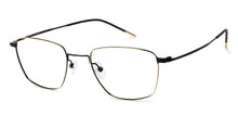 Load image into Gallery viewer, Black Geometric Full Rim Unisex Eyeglasses by Vincent Chase VC-128993