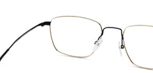 Load image into Gallery viewer, Black Geometric Full Rim Unisex Eyeglasses by Vincent Chase VC-128993