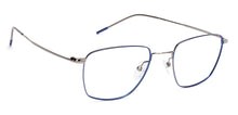 Load image into Gallery viewer, Blue Geometric Full Rim Unisex Eyeglasses by Vincent Chase Online-128994