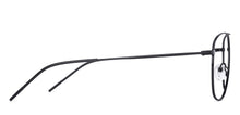 Load image into Gallery viewer, Black Aviator Full Rim Unisex Eyeglasses by Vincent Chase VC-132007