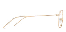 Load image into Gallery viewer, Gold Aviator Full Rim Unisex Eyeglasses by Vincent Chase Essentials-132009