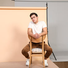 Load image into Gallery viewer, Black Aviator Full Rim Unisex Eyeglasses by Vincent Chase Online-128995