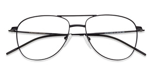 Black Aviator Full Rim Unisex Eyeglasses by Vincent Chase Online-128995