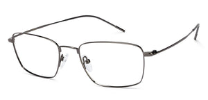 Gunmetal Rectangle Full Rim Unisex Eyeglasses by Vincent Chase Online-129004