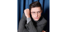 Load image into Gallery viewer, Black Rectangle Full Rim Unisex Eyeglasses by Vincent Chase Online-139154