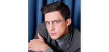 Load image into Gallery viewer, Black Rectangle Full Rim Unisex Eyeglasses by Vincent Chase Online-139154
