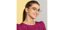 Load image into Gallery viewer, Black Rectangle Full Rim Unisex Eyeglasses by Vincent Chase Online-139154