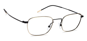 Black Rectangle Full Rim Unisex Eyeglasses by Vincent Chase-129009