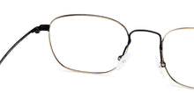 Load image into Gallery viewer, Black Rectangle Full Rim Unisex Eyeglasses by Vincent Chase-129009