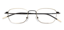 Load image into Gallery viewer, Black Rectangle Full Rim Unisex Eyeglasses by Vincent Chase-129009