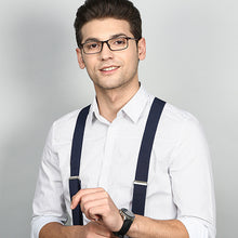 Load image into Gallery viewer, Brown Rectangle Full Rim Unisex Eyeglasses by Lenskart Air Online-129064